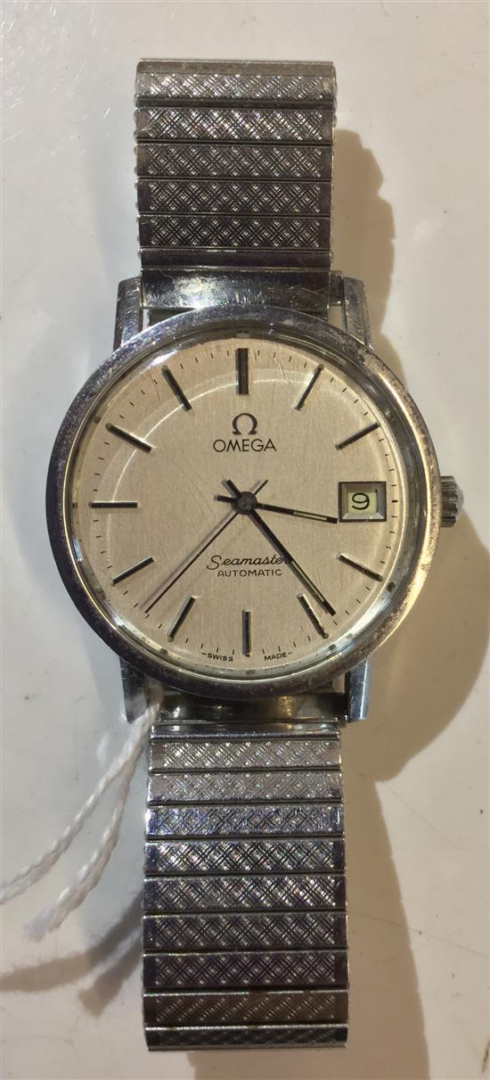 Omega Seamaster Automatic gentlemans stainless steel wristwatch